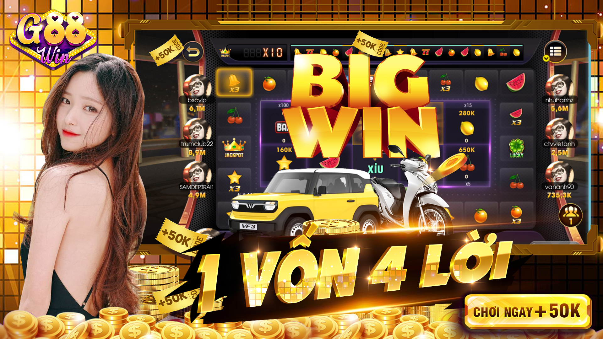 G88 WIN – Thiên Đường Game Bài Đẳng Cấp